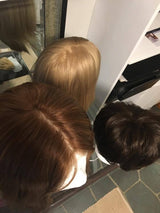 LONG 100% virgin Human Hair Silky straight  - Full lace