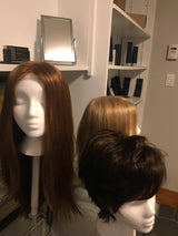 LONG 100% virgin Human Hair Silky straight  - Full lace