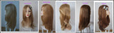LONG 100% virgin Human Hair Silky straight  - Full lace