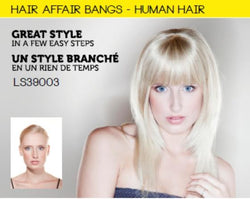 Clip in Bangs - Human hair